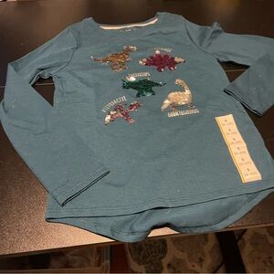 Cat & Jack girls shirt 5-6. NWT